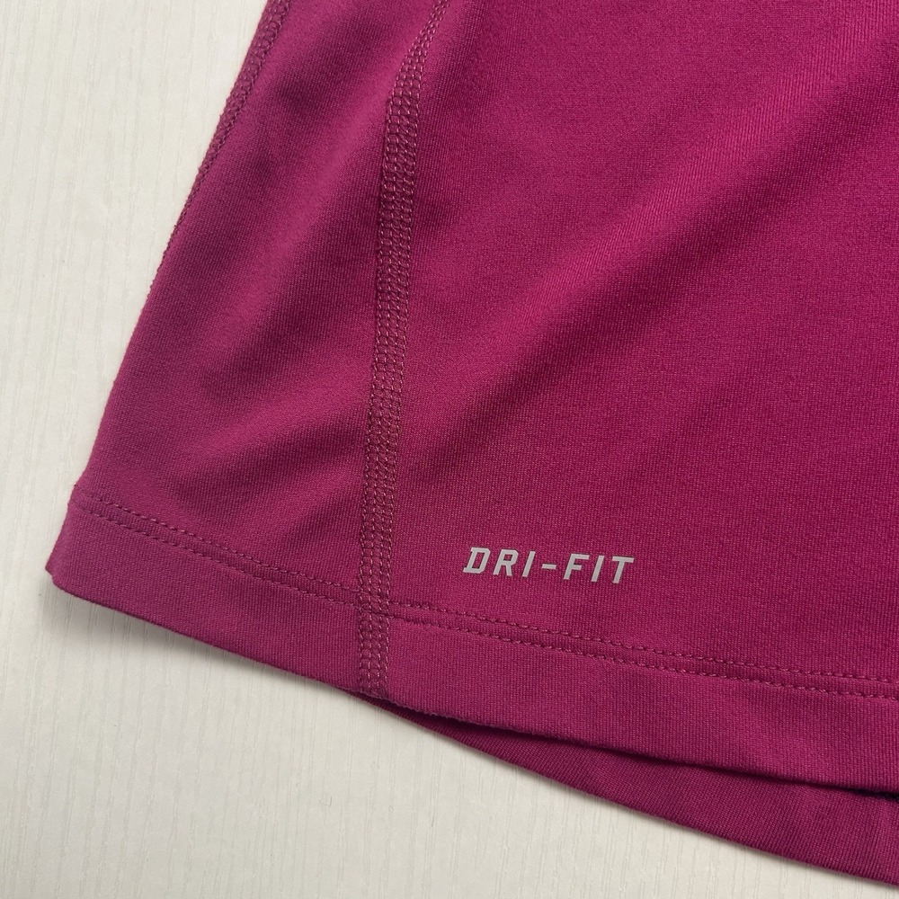Nike Dri-FIT Element Pullover Womens 2X Plus Pink 1/4 Zip Running Top Reflective - Picture 6 of 9